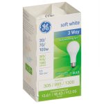 Ge Light Bulb, 3 Way, Soft White, 30/70/100 Watts