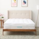 Linenspa Essentials - 3" Twin XL Down Alternative Mattress Topper - White