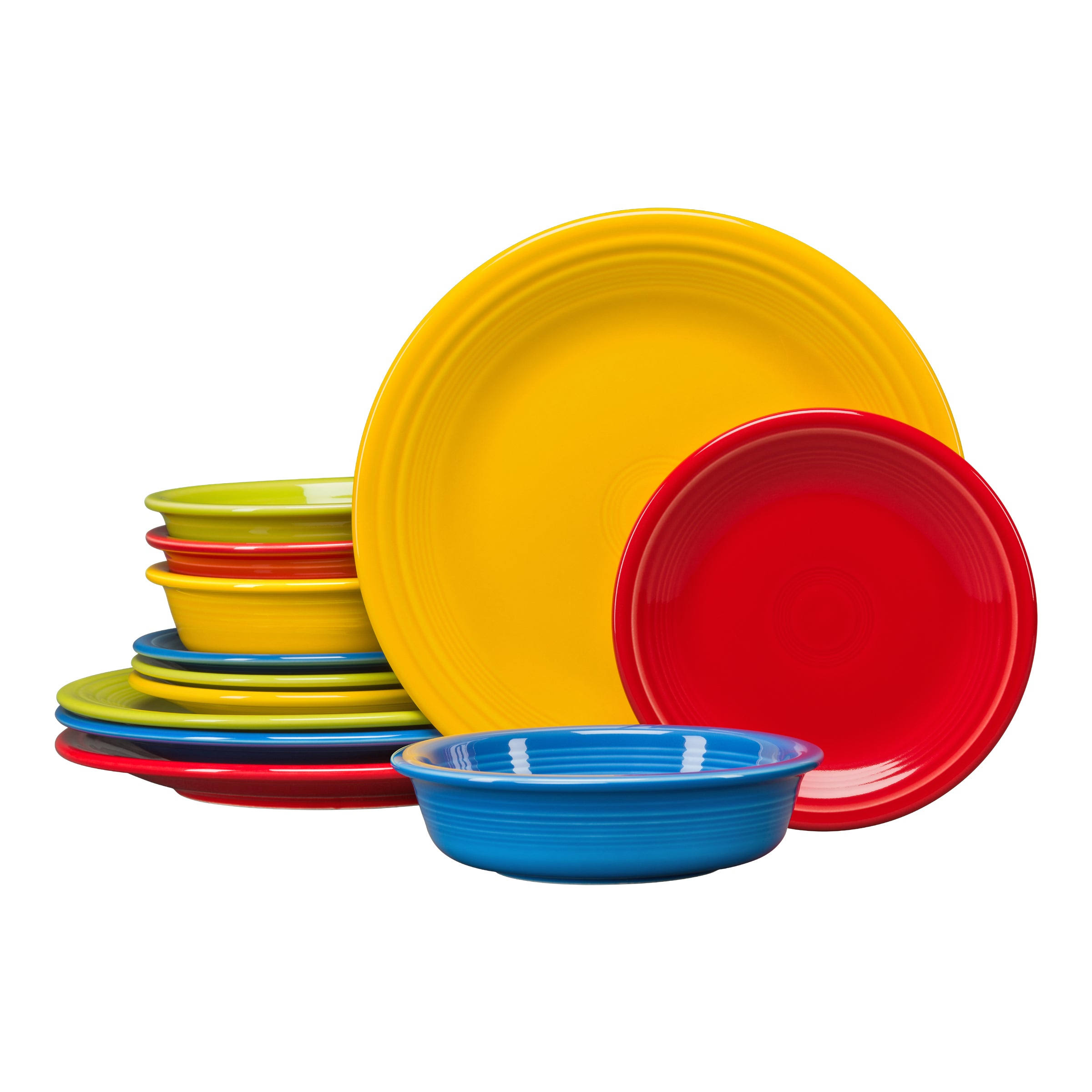 1b4d255f9dd69ee9ac566df4b8136da14aad7bf1175a51f950b3637df443ec1f.jpg Fiesta Classic Colors 12-Piece Dinnerware Set - Image 1