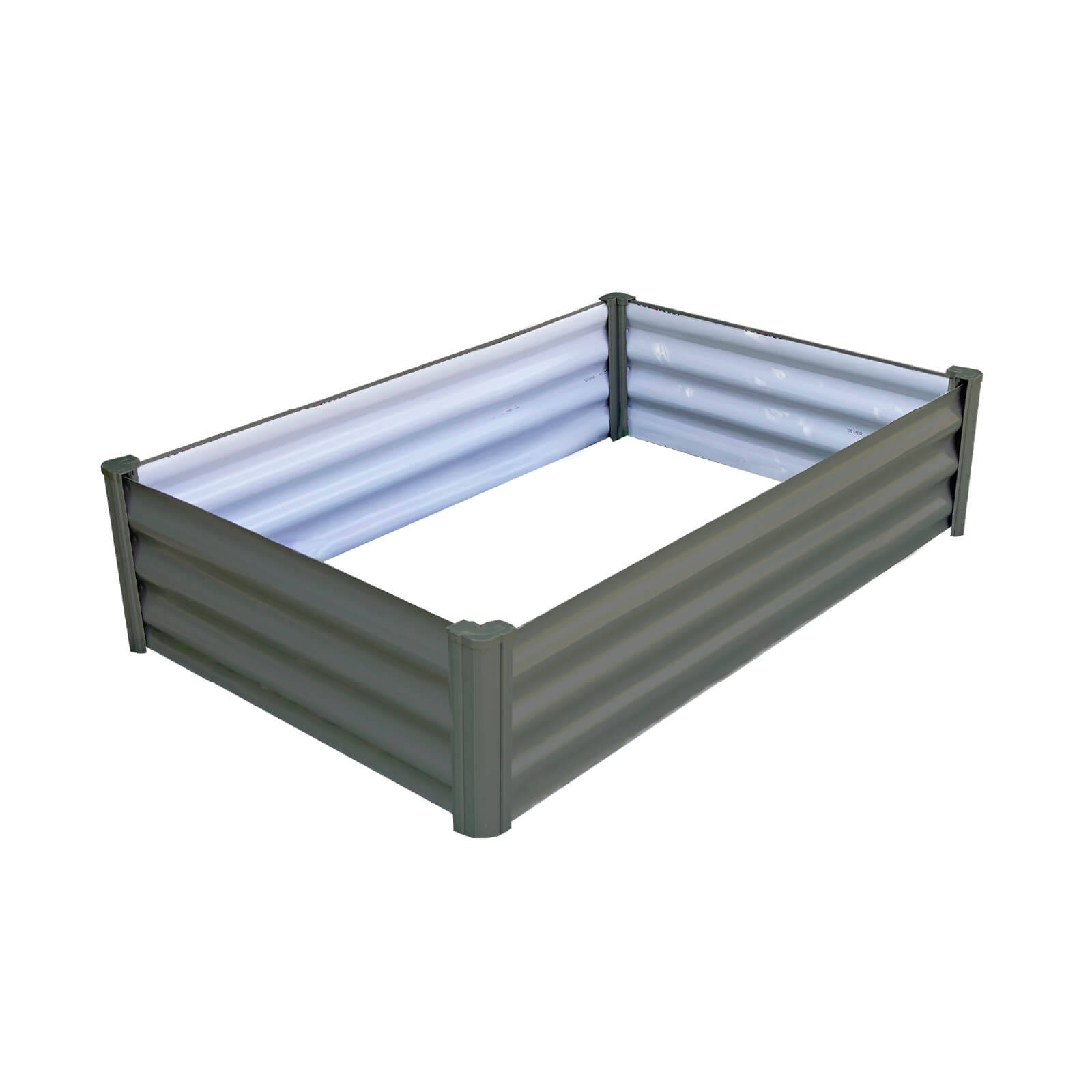 Absco 4 x 3 ft. Rectangle Raised Garden Bed