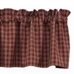 Park Designs Sturbridge Valance Wine