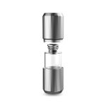 Aged & Ore - Double Insulated Travel Decanter | Premium Stainless Steel Convertible Tumblers with Inner Hand Blown 500 ml Glass Spirits Decanter |