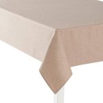 Food Network Easy-Care Woven Tablecloth, Beig/Green, 52x70