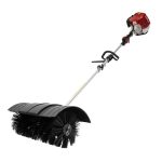 Yiyibyus 2.3 HP Powerful Handheld Cleaning Sweeper Power Lawn Sweeper