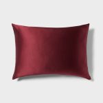 Standard 100% Silk Pillowcase with Hidden Zipper Berry Purple - Threshold