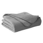 Mainstays Fleece Throw Blanket - Gray Flannel - 50 x 60 in