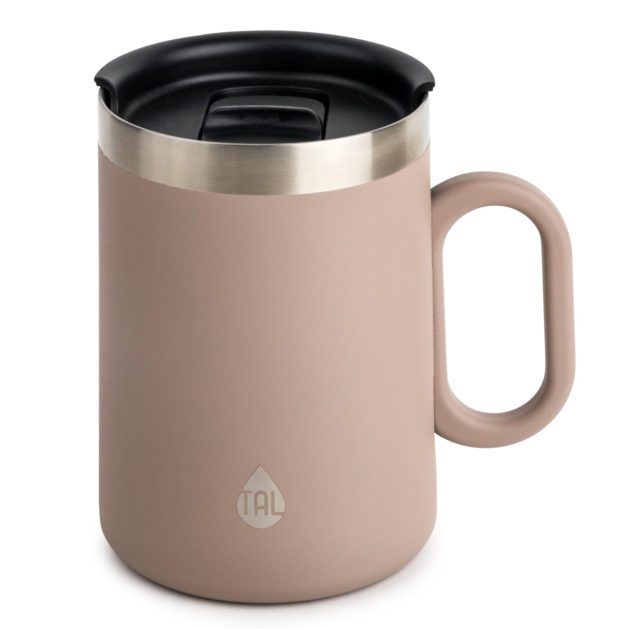 1c399a31a07b7172a26f62b43a23ff918cb0f7ecf7a1d151004d321908f5e717.jpg Tal Stainless Steel Brew Coffee Mug 15 fl oz, Taupe - Image 1