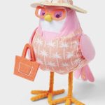Featherly Friend Fabric Bird Decor Summer Girl - Sun Squad