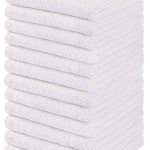 Towel and Linen Mart 100% Cotton Kitchen Towels,15 x 25 Inches Beige,Soft, Absorbent,Tea Towels, Hand Towels,Bar Towels, Dish Towels (Pack of 6)