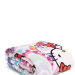 Vera Bradley Plush Throw Blanket in Hello Kitty Paisley