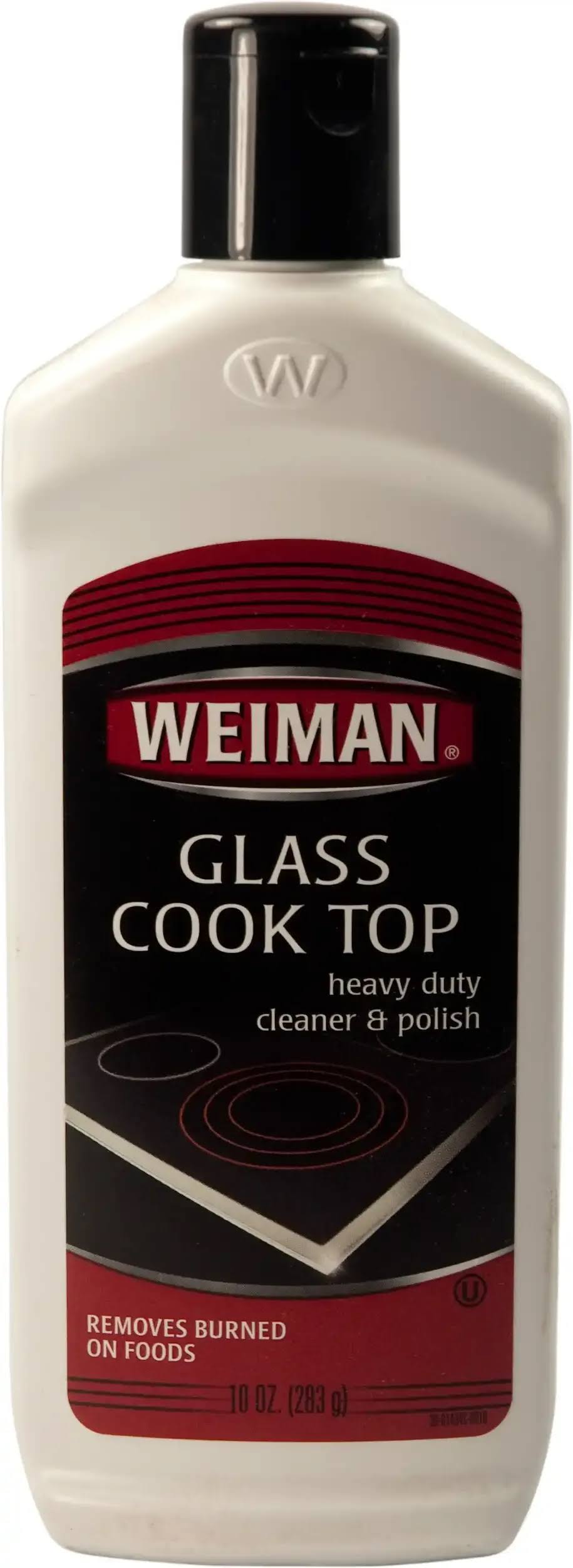 1d128ef464039e6e51500f6fba45c2b134d5a3879a193df97b2800d823f5618e-1.jpg Weiman Glass Cook Top Cleaner - 10 fl oz bottle - Image 1