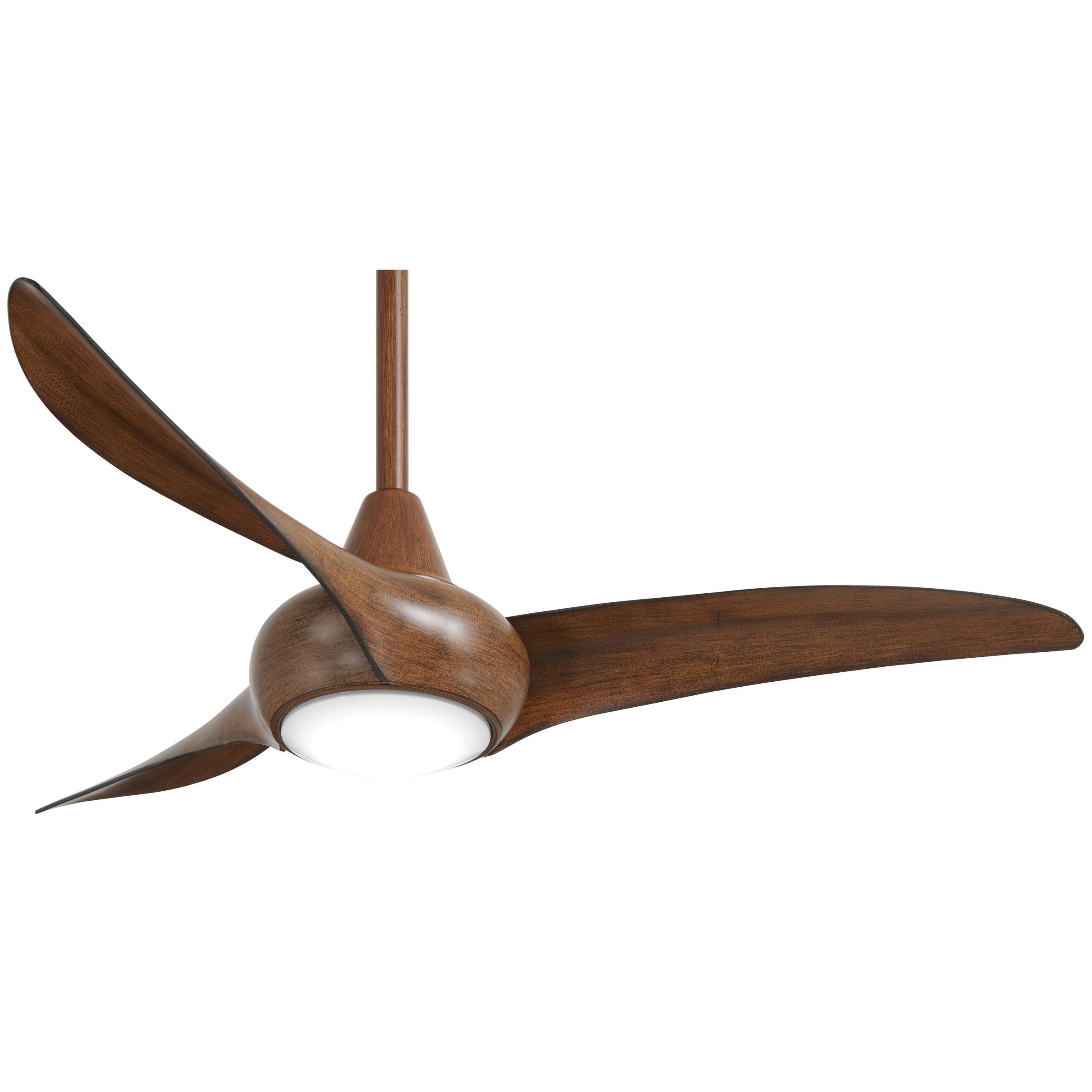 1d333d8413843b44e76cf1fce1eb5f57854e46fb8ae07bf8a46190692470806c.jpg Minka-Aire Light Wave LED 44" Ceiling Fan - Distressed Koa - F845-DK - Image 1