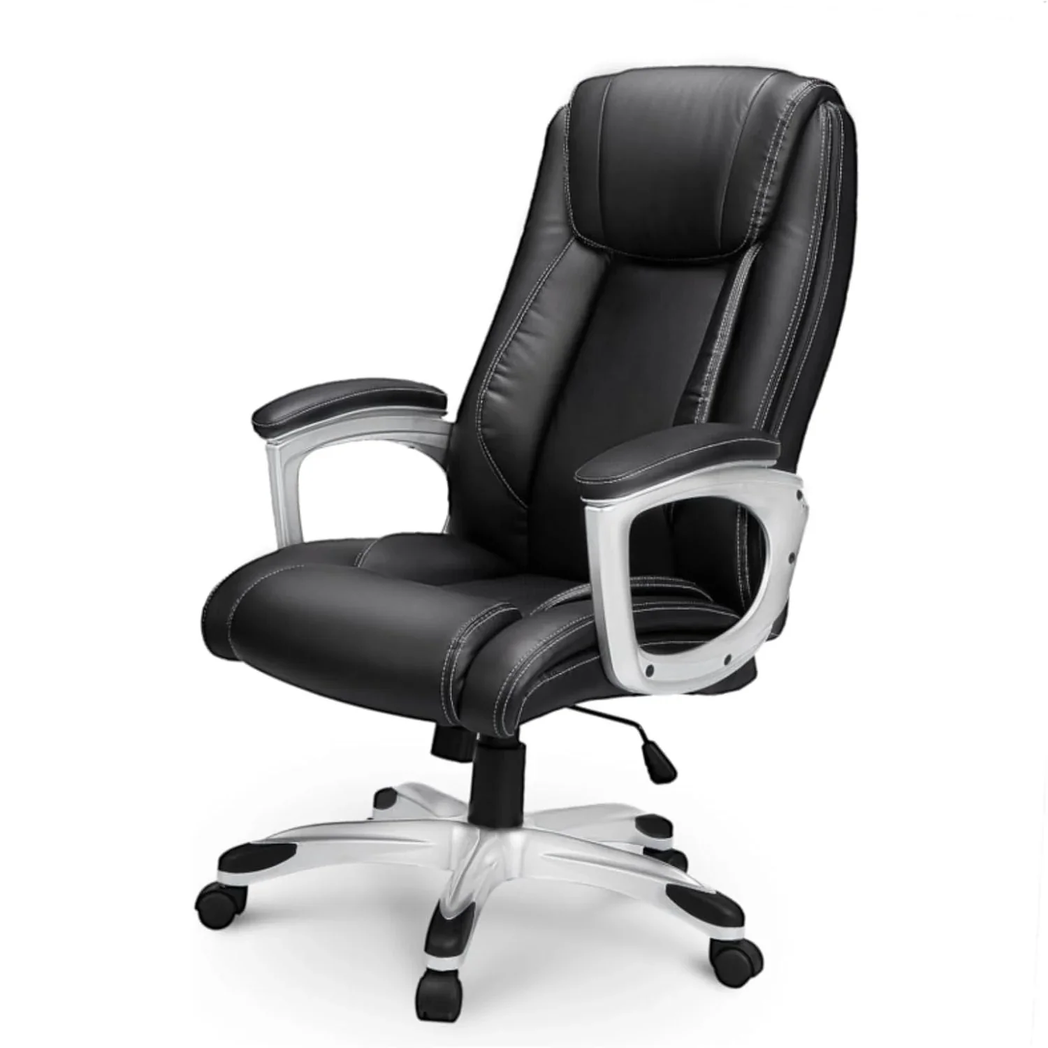 1d62425486a0b4a627d78c08412afbae1936e82ee4df1a5d8a3f48aa3e9b9251.webp AECOJOY Office Chair Ergonomic, Leather Office Chair with High Back - Image 1
