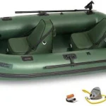 Sea Eagle Stealth Stalker STS10 Frameless Inflatable Fishing Boat Deluxe Package