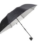 Ozark Trail Chair Umbrella with Clamp, Black, Large 42 inchx42 inch (Chair Is Not Included), Adult Use, Size: Regular