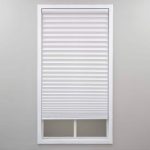 Perfect Lift Window Treatment Cut-to-Width White Cordless Light Filtering Pleated Shade - 28 in. W x 48 in. L