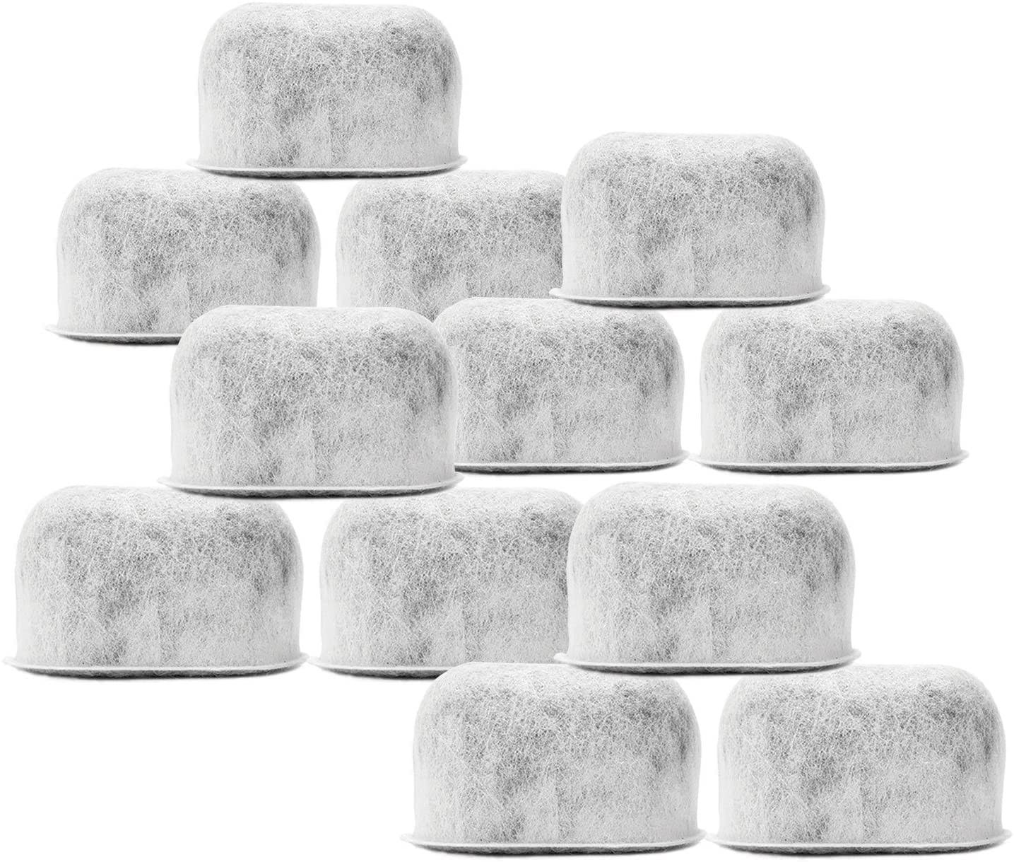 1e15507893906996a78e1e6e1e83c5be01382ce517d1ac342ee4033674aeb239.jpg Pack of 12 Replacement Charcoal Water Filters for Cuisinart Coffee Machines - Image 1