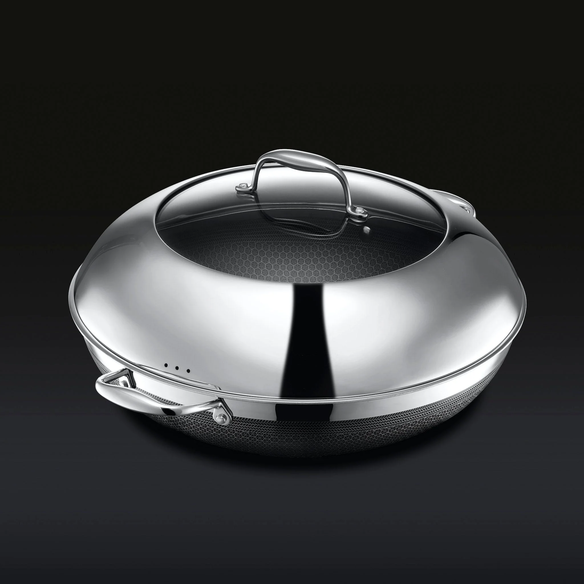 1e15578fb49fff6cdec73dadb2368456c333ab10089db55f65898732bd7f5e07.webp Hybrid Wok with Lid, 14" - Image 1