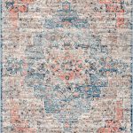 nuLOOM Sawyer Flourishing Medallion Area Rug Size: 5' Square