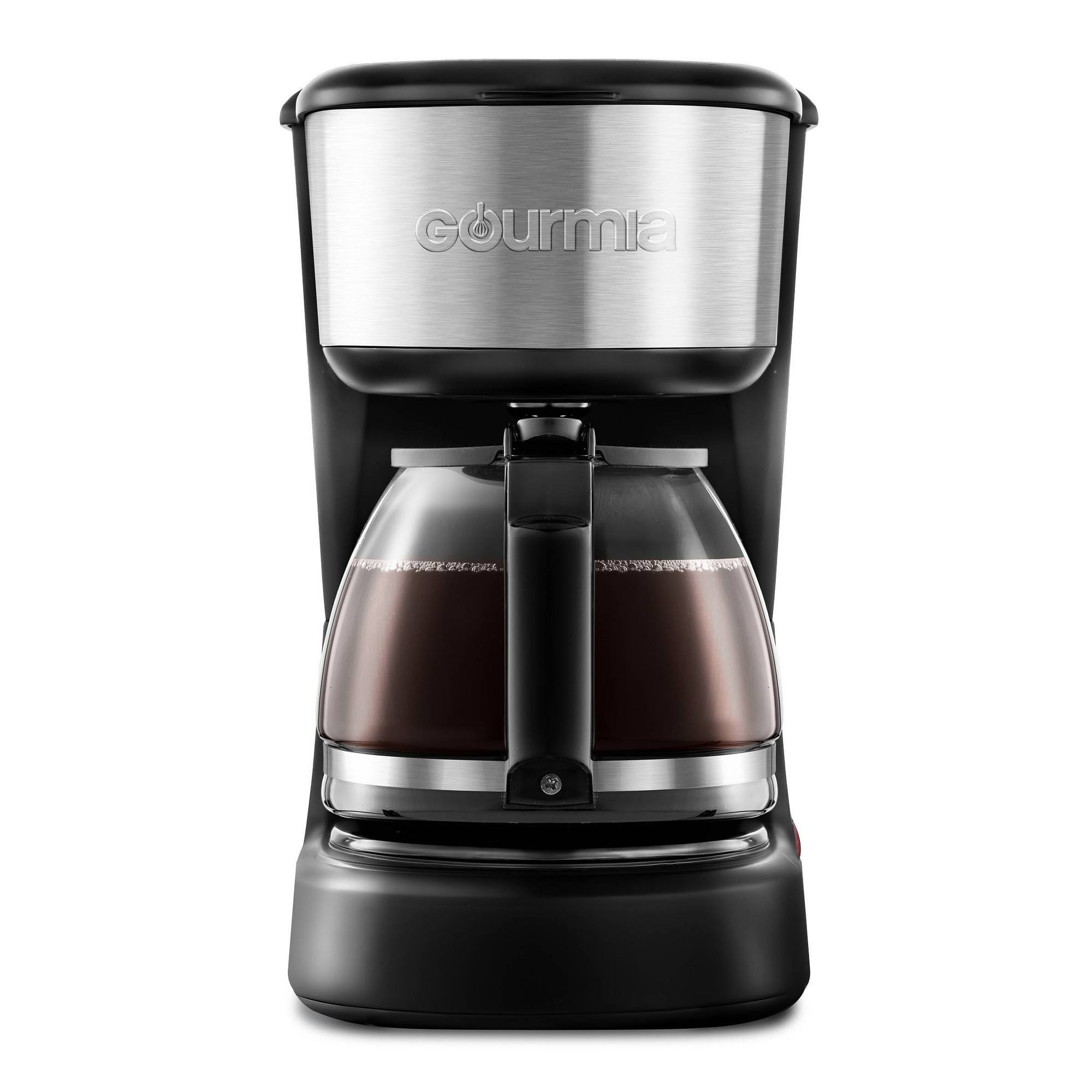 1e20db4eaaffbe339f2c1f10c9b5f71e5d4994854b5ceaa0a7b3a90d4beac33d.jpg Gourmia 5 Cup One-Touch Switch Coffee Maker with Auto Keep Warm Black - Image 1