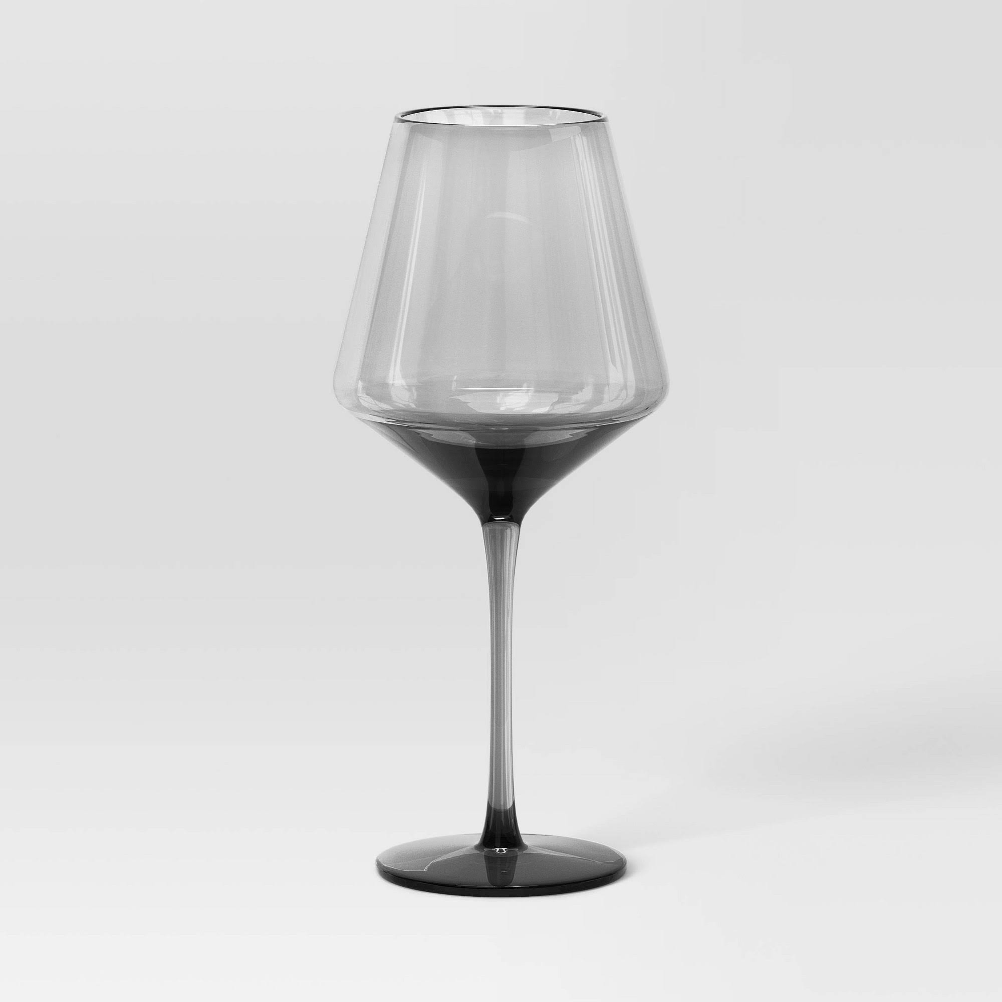 1e346ae9edb2167a4ee72a716d6e0807dde35e5a8d205ed3466ab446ad11ae71.jpg 19.6oz Stemmed Wine Glass Gray - Threshold - Image 1