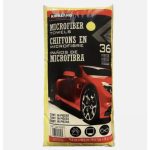Kirkland Signature 713160 Ultra Plush Microfiber Towels 36 Pack, Yellow,H 40.6 x W 40.6 cm