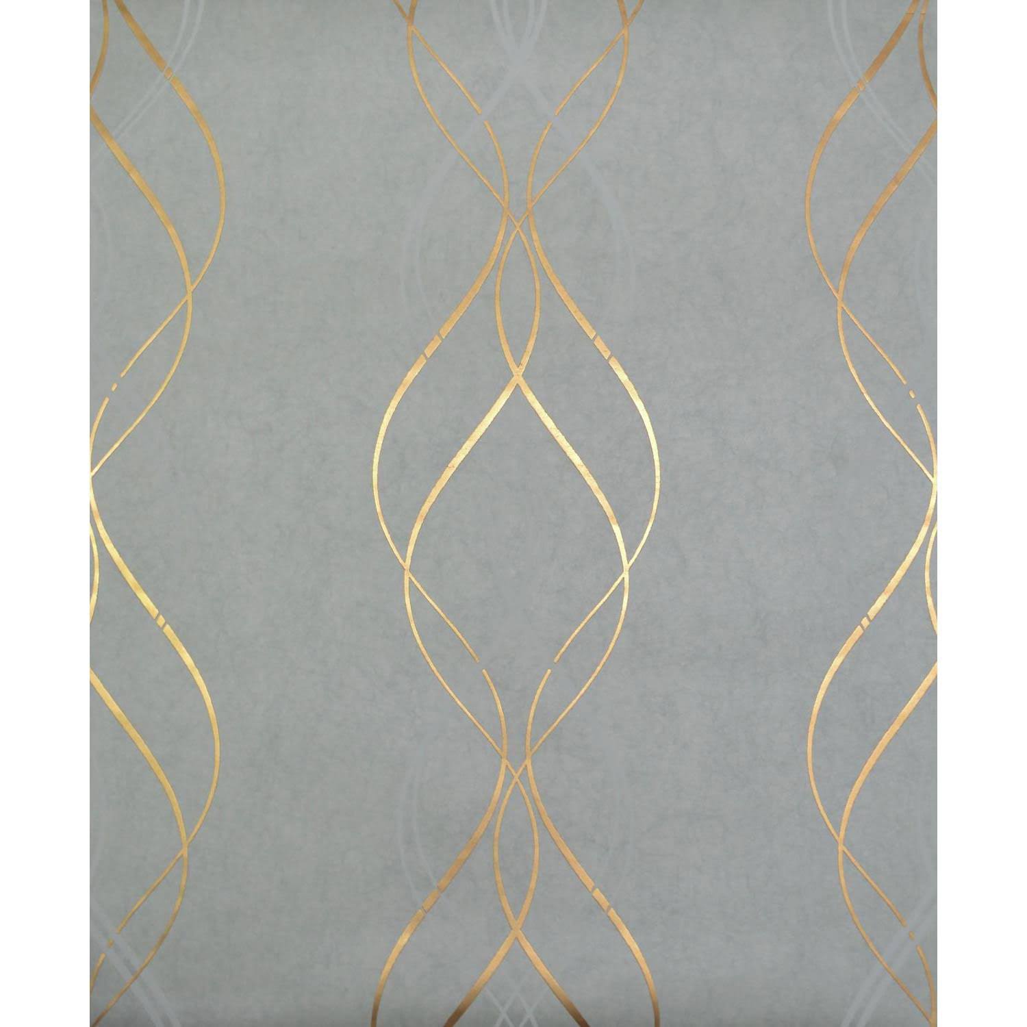 1e3e73f5e1595048851fd8dc08a7039861cc9df643834250eea1336e43efa8b7.jpg York Designer Series Nw3551 Modern Metals Aurora Wallpaper - Image 1
