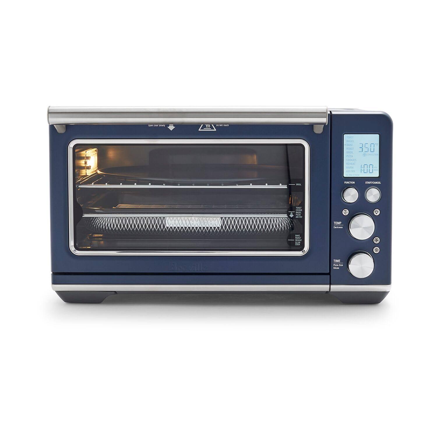 1e62c6e6399677d67543ca866d330949159fa32d67dfbfa301ecf7cc15c86432.jpg Breville - Smart Oven Air Fryer - Damson Blue - Image 1