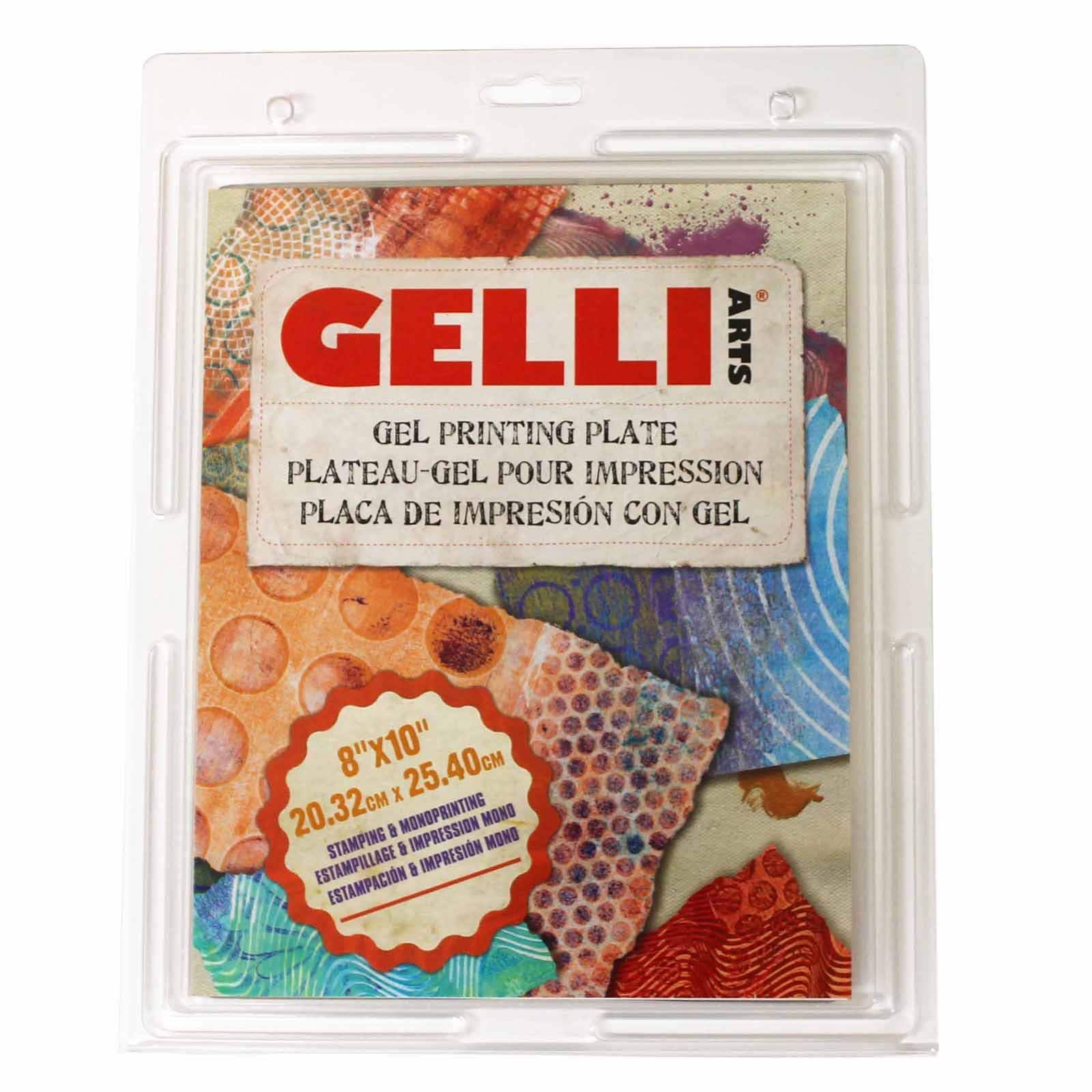 1e73b7280fbc72708ba0c0a901c9e6288e5bb7d09bb1f686d6ac239a2b451254.jpg Gelli Arts 8x10" Gel Printing Plate - Image 1