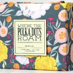 Where The Polka Dots Roam Dark Floral Bedsheets Twin size, Super Soft Wrinkle Resistant Bedding Set for Boho Room D��cor, Premium