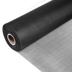 Pololo Fiberglass Screen Roll High Visibility and Durable Screen Easy to DIY Repair or Rescreen Window and Door Screen (36 x 100 Black)