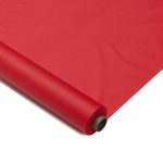 Red Plastic Table Roll