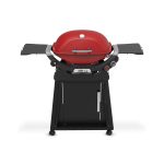 Weber Q 2800n+ Liquid Propane Grill with Stand, Flame Red