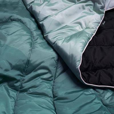 1f14b95020810e11c61368e5d1afda7eac3e2f9665777a83011541a229d27834.jpg Rumpl Original Puffy Blanket Printed Cascade Fade/Teal Junior TPPB-P30-J - Image 1