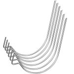 FURHUA Super Hooks Picture Hanger, Hang Art, Clock, Shelves, Mirrors, Frames, or Planters for Home and Office Decorations - 20pcs