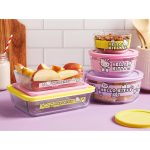 Pyrex 10 Piece Glass Food Storage Set (Hello Kitty)