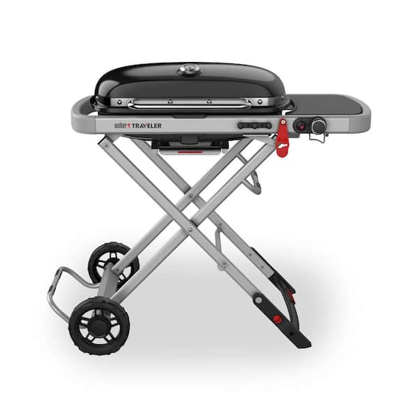 1fab6c259c197ed7176db8ca5cfd87ecdd66e3441deb4c9cbc6ad5afdc695d2e.jpg Traveler Portable Propane Gas Grill in Black - Image 1