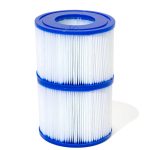 Bestway 60311E SaluSpa Type VI Inflatable Hot Tub Replacement Filter Cartridge