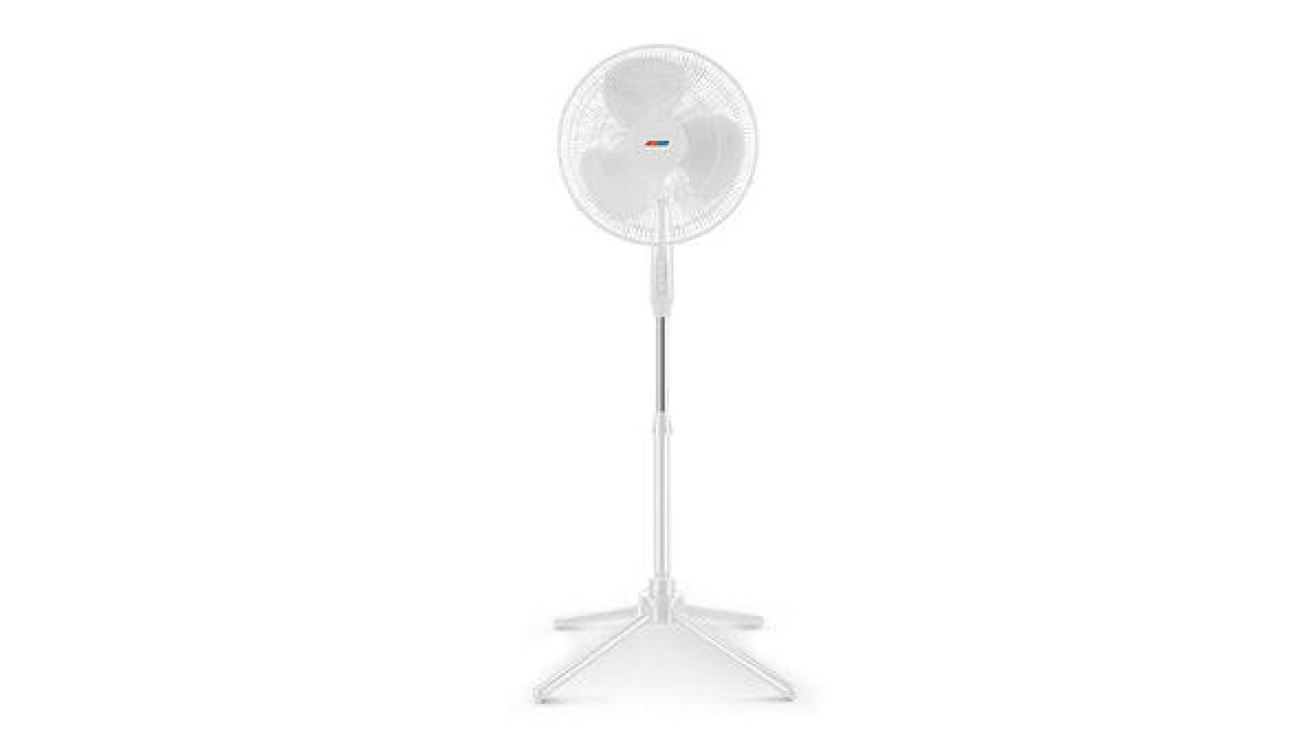 Climate Keeper - 16" White Oscillating Stand Fan