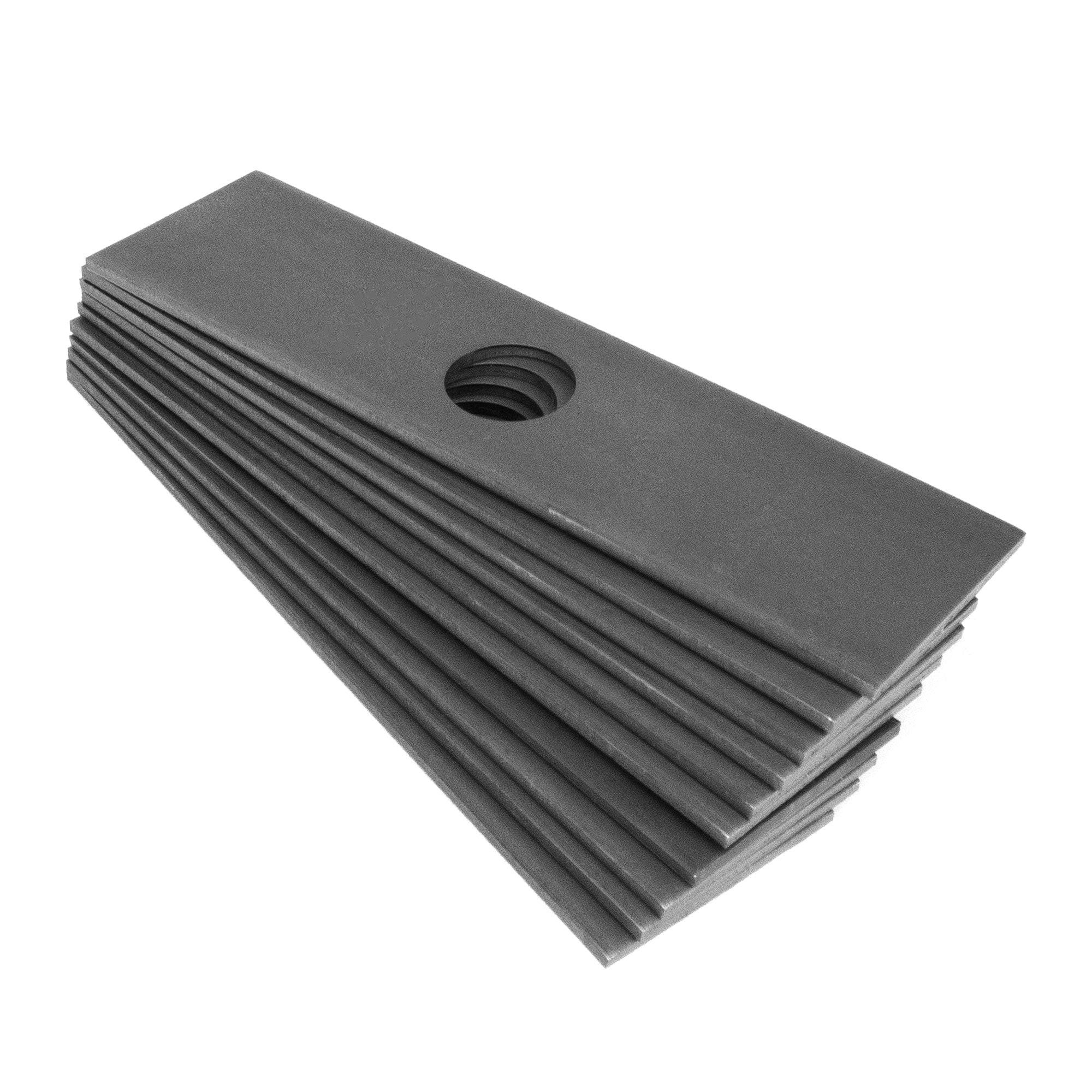 2077ab815a1f3ac8e0eb0e6a70a08679f8eddbf1e4c22d5e6d83427d8600d24b.jpg (10) Pk Edger Blades 8" x 2" Fits Echo Husqvarna Ryobi Shindaiwa Red Max - Image 1