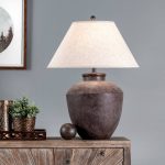 nuLOOM Lindos 30" Resin Table Lamp