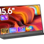 ZSCMALLS Portable Monitor 15.6 Inch Full HD