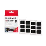 Frigidaire Paultra2 Pure Air Ultra II Refrigerator Air Filter with Carbon Technology to Absorb Food Odors, 3.8" x 1.8", 4 Count
