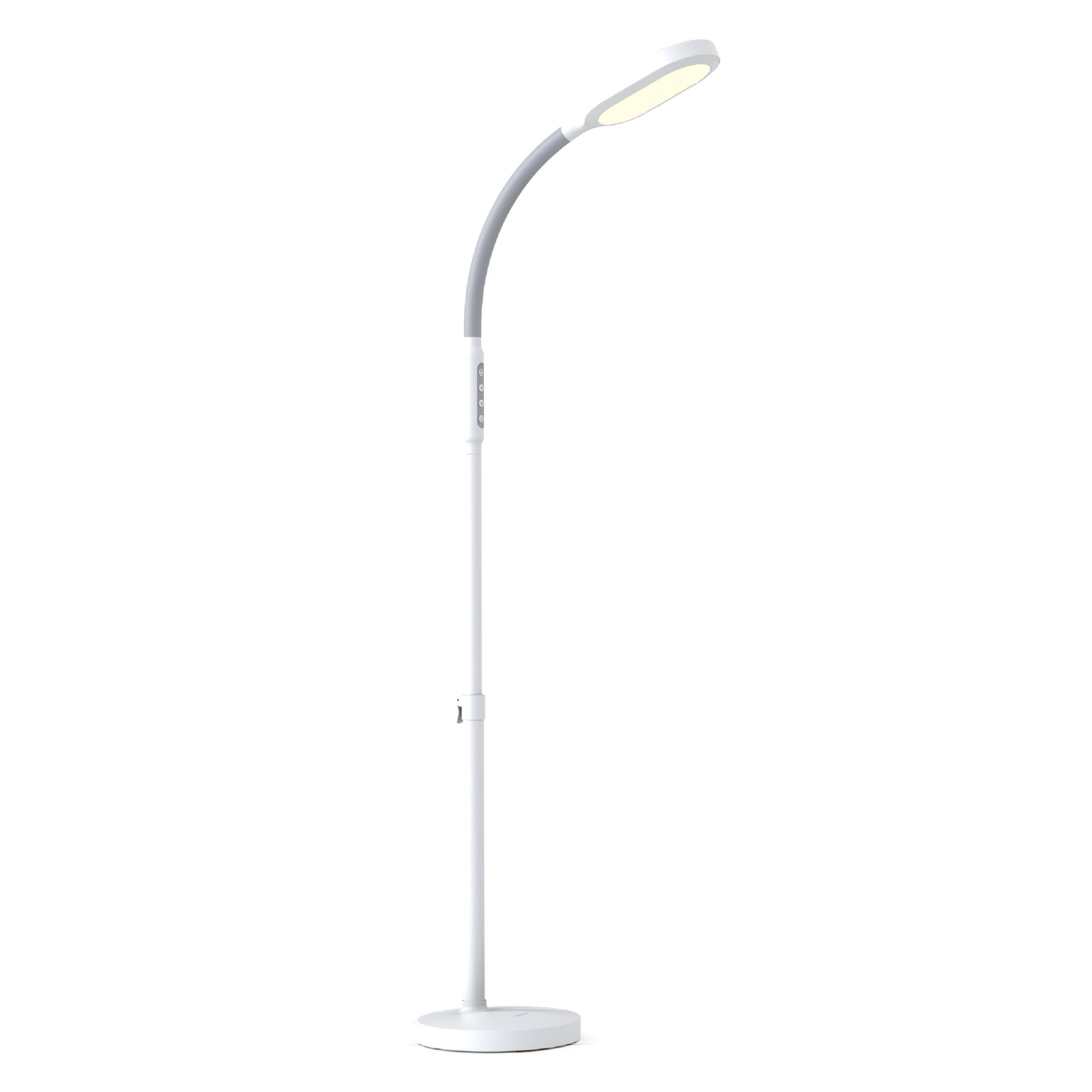 2153e3d15dd3ed448144529d140028192c629a8683189b4896d21696e8facfe8.jpg Verilux ? HappyLight ? Duo - 2-in-1 Light Therapy & Task Floor Lamp - UV-Free Full Spectrum LED, 10,000 Lux, Adjustable Brightness and Color - Image 1