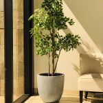 Kante 10 in. W Round Slate Gray Concrete/Fiberglass Indoor Outdoor Elegant Planter