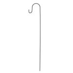 Panacea 89024 Single Shepherd Hook, Black, 36-Inch