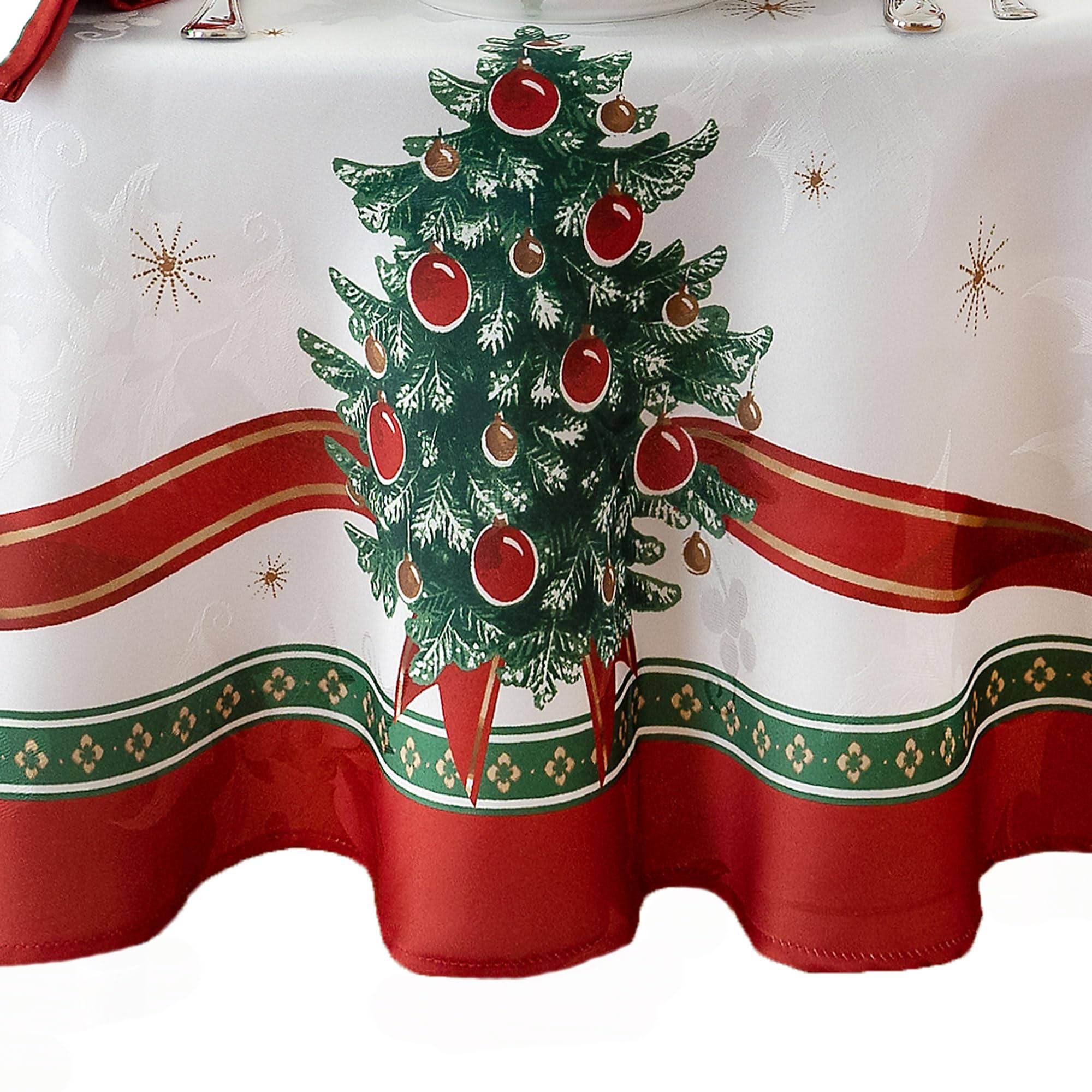 22097d566a4dbbf9b4e544fcf17e3b60bea4e3803e480eb92d830b7c99a68c41.jpg Villeroy & Boch Toy's Delight Tablecloth, 60" x 84" Oval - Multi - Image 1