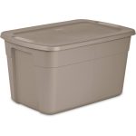 30gal Storage Tote Gray - Room Essentials
