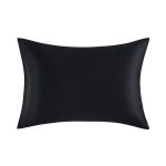 Madison Park Silk 100% Mulberry Single Pillowcase - Queen - Black