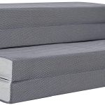 Best Choice Products Folding 4" Portable Mattress, Gray, Twin